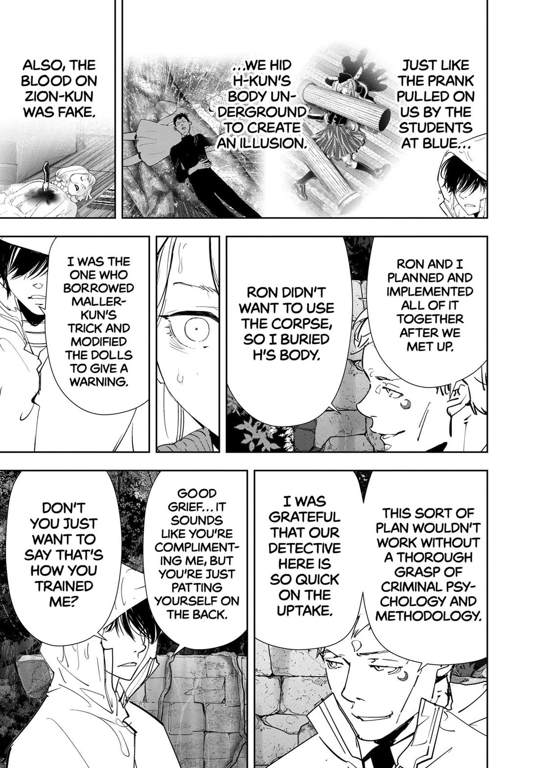 Kamonohashi Ron no Kindan Suiri chapter 167 page 23