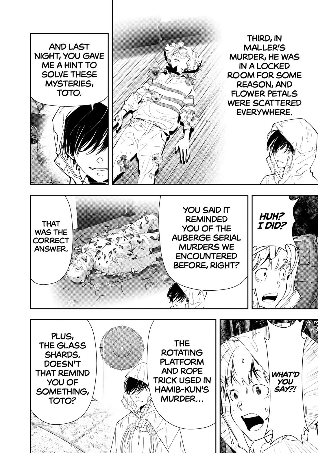 Kamonohashi Ron no Kindan Suiri chapter 167 page 6