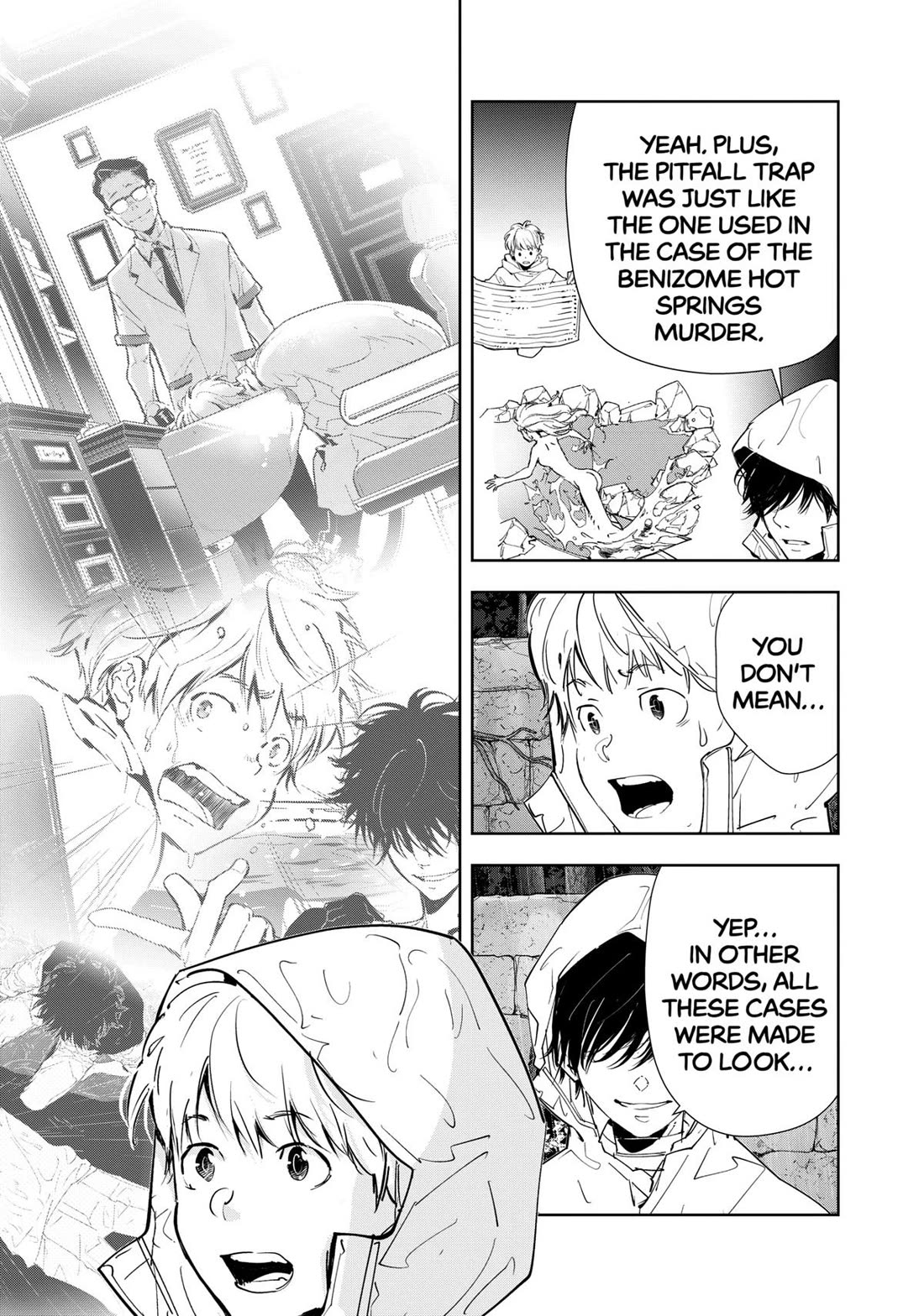 Kamonohashi Ron no Kindan Suiri chapter 167 page 8