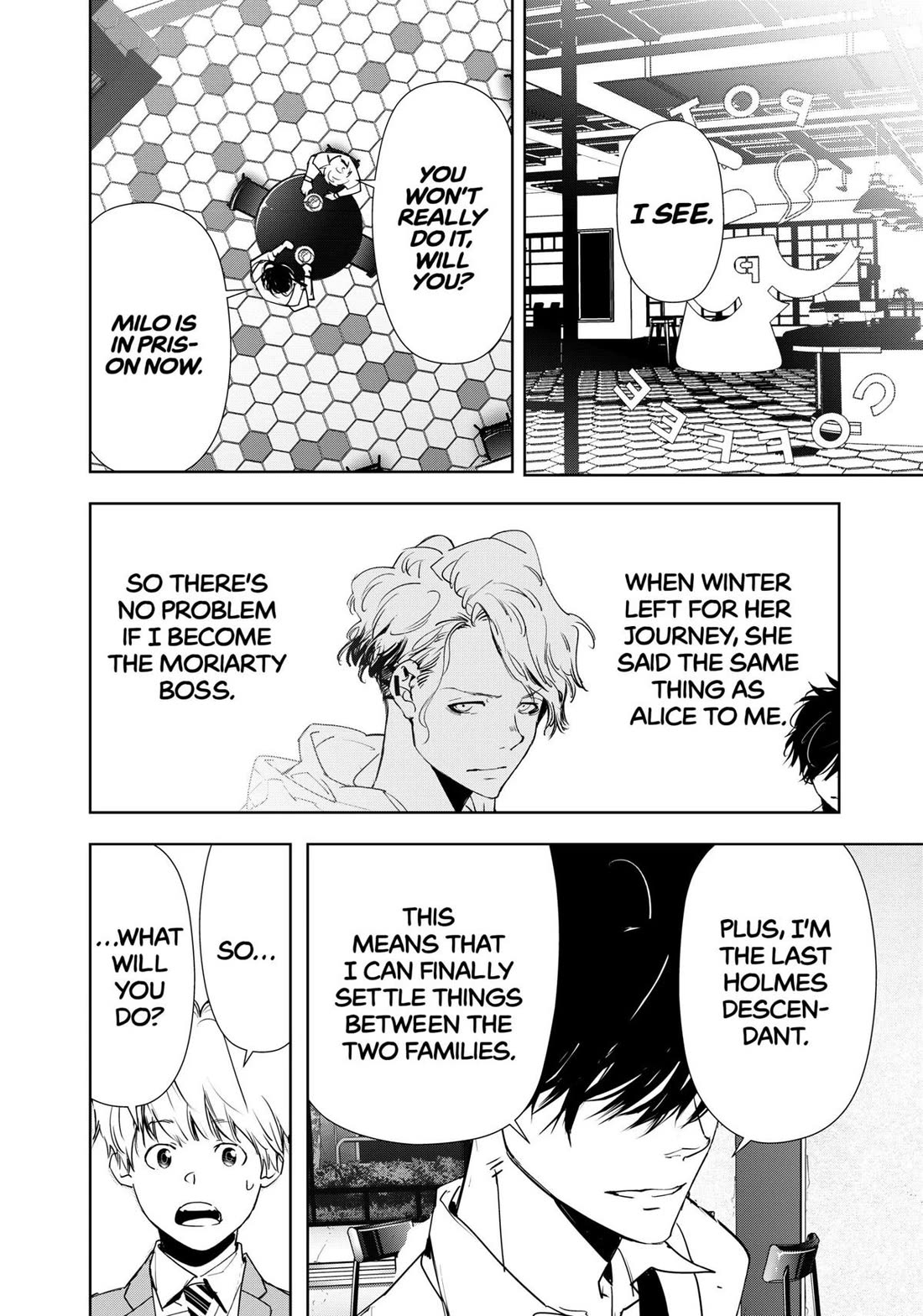 Kamonohashi Ron no Kindan Suiri chapter 170 page 32