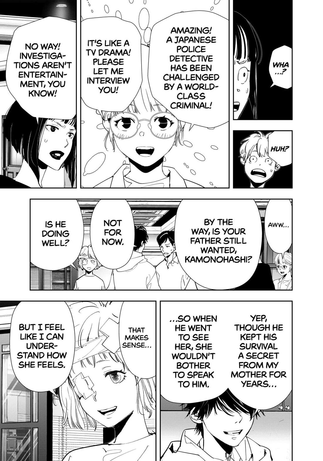 Kamonohashi Ron no Kindan Suiri chapter 170 page 39