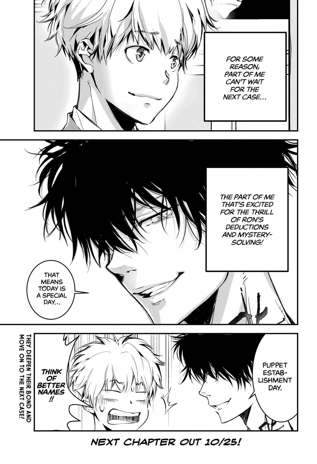 Kamonohashi Ron no Kindan Suiri chapter 2 page 40