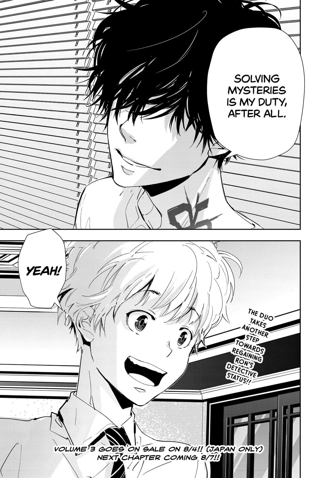 Kamonohashi Ron no Kindan Suiri chapter 30 page 19