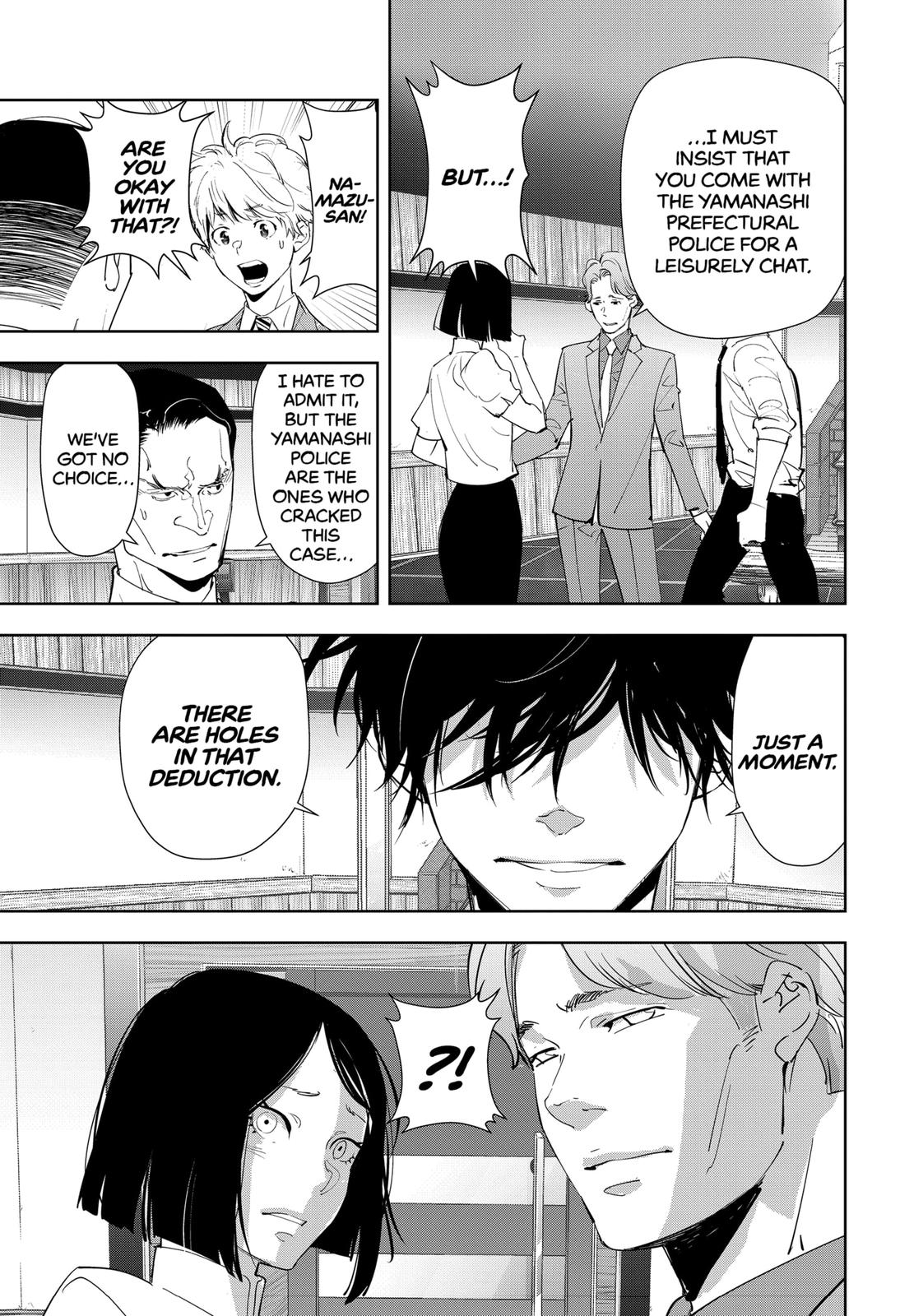 Kamonohashi Ron no Kindan Suiri chapter 33 page 17