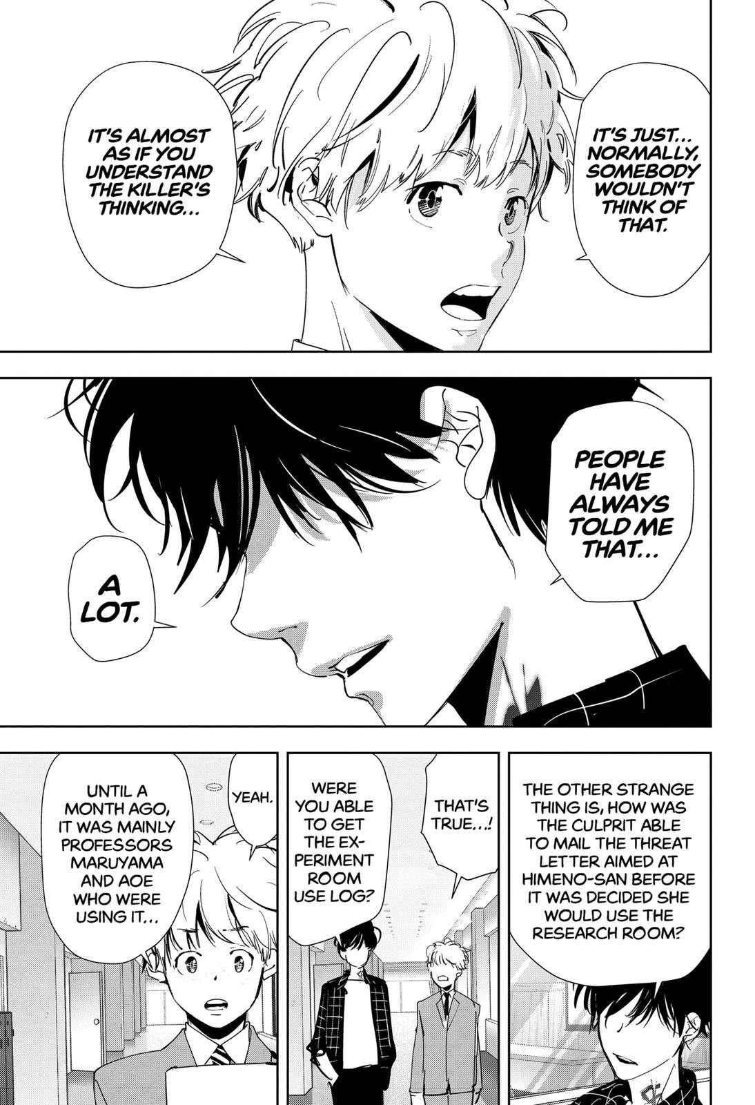 Kamonohashi Ron no Kindan Suiri chapter 36 page 17