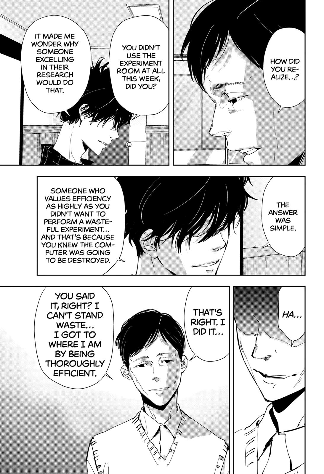 Kamonohashi Ron no Kindan Suiri chapter 37 page 11