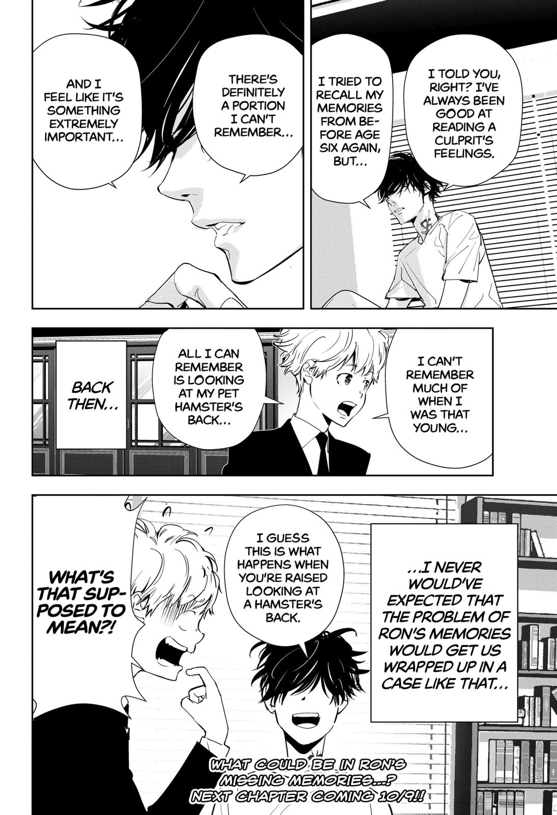 Kamonohashi Ron no Kindan Suiri chapter 37 page 18