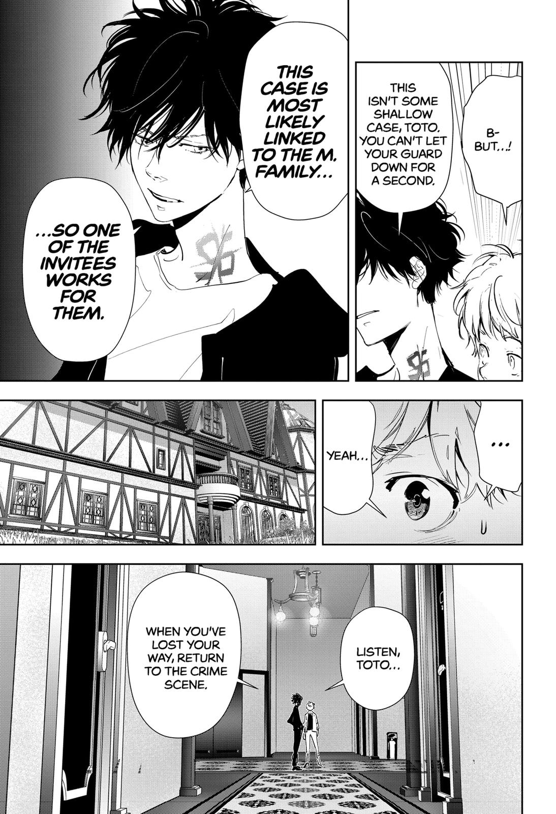 Kamonohashi Ron no Kindan Suiri chapter 42 page 13