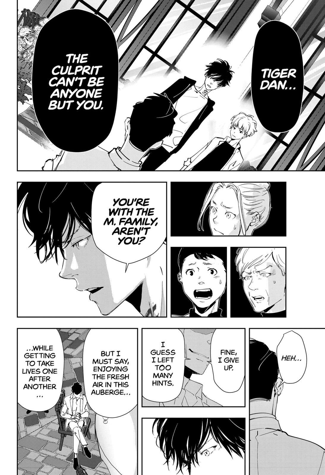 Kamonohashi Ron no Kindan Suiri chapter 43 page 14