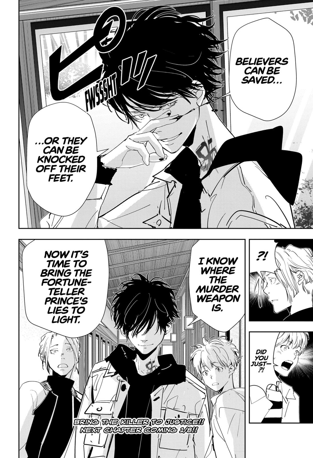 Kamonohashi Ron no Kindan Suiri chapter 47 page 18