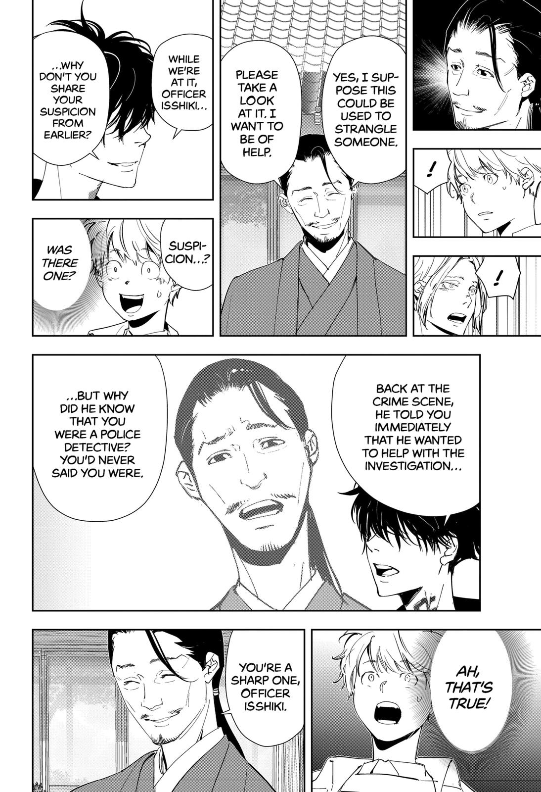 Kamonohashi Ron no Kindan Suiri chapter 47 page 6