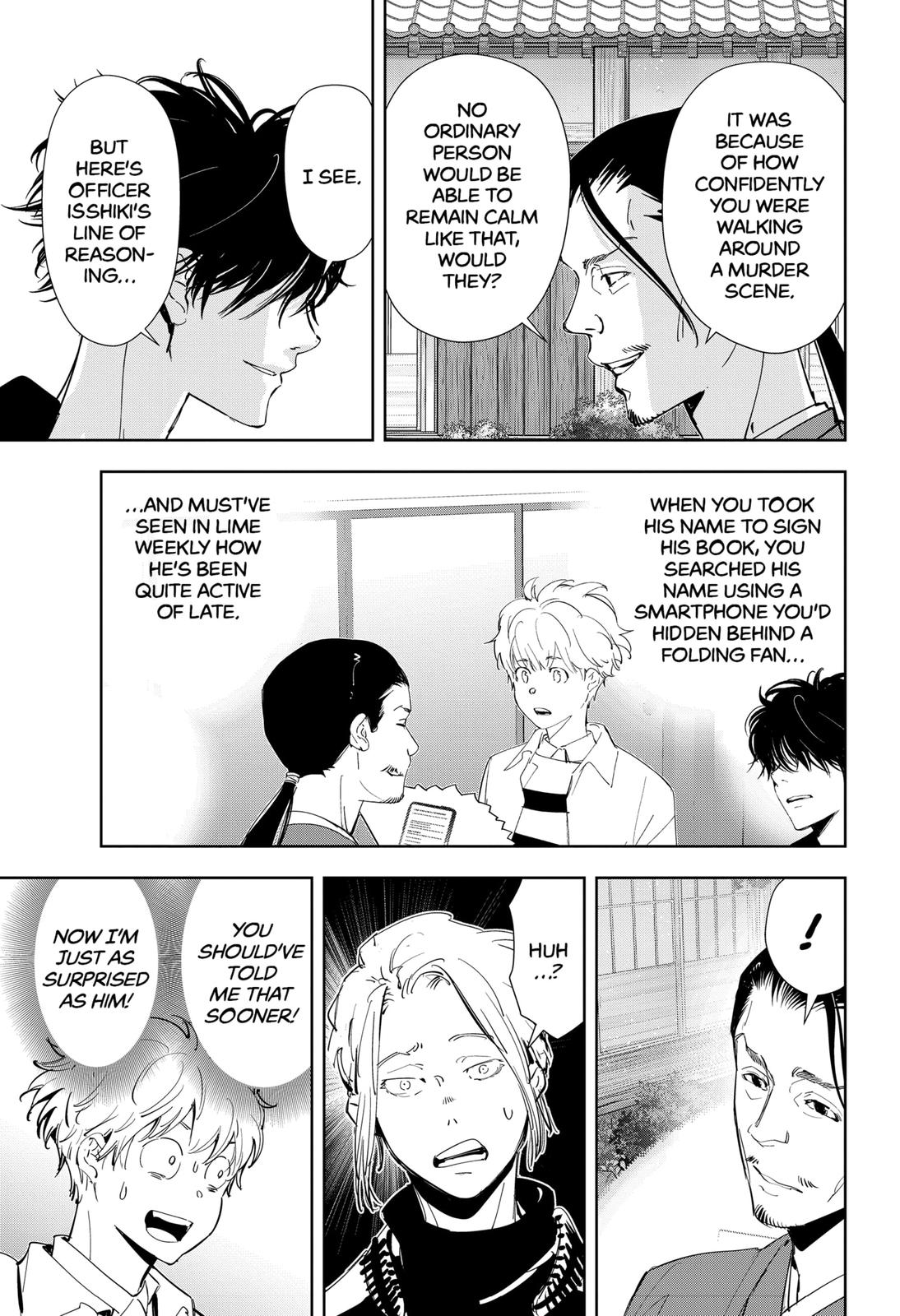 Kamonohashi Ron no Kindan Suiri chapter 47 page 7