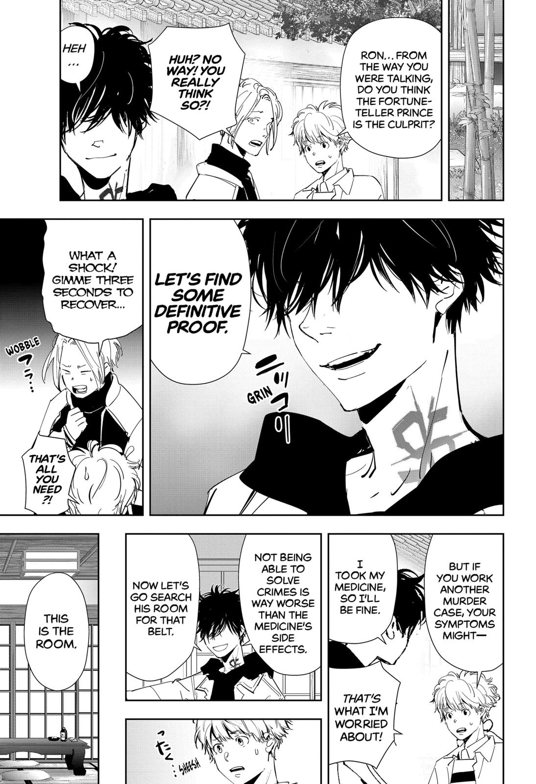 Kamonohashi Ron no Kindan Suiri chapter 47 page 9