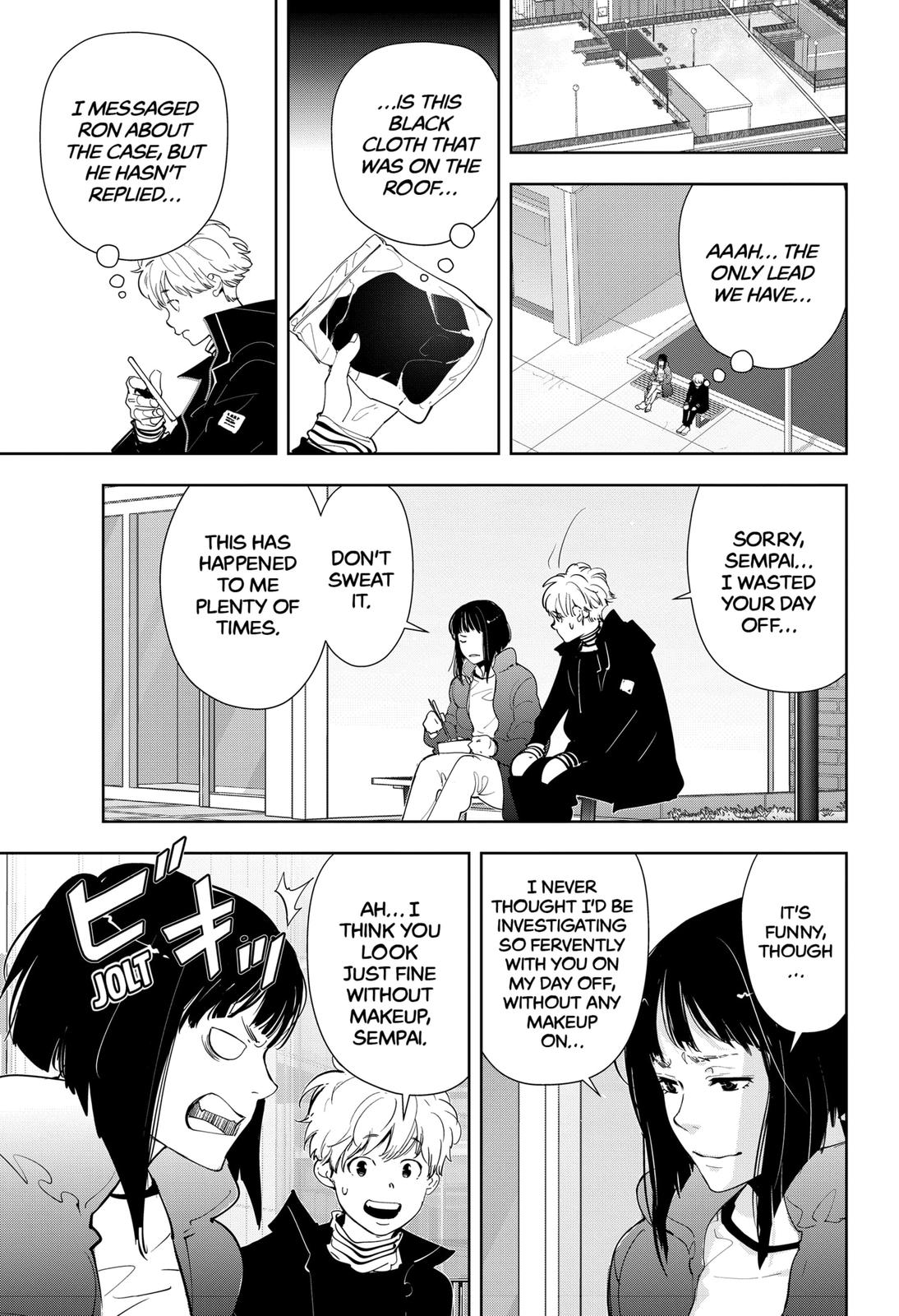 Kamonohashi Ron no Kindan Suiri chapter 49 page 17