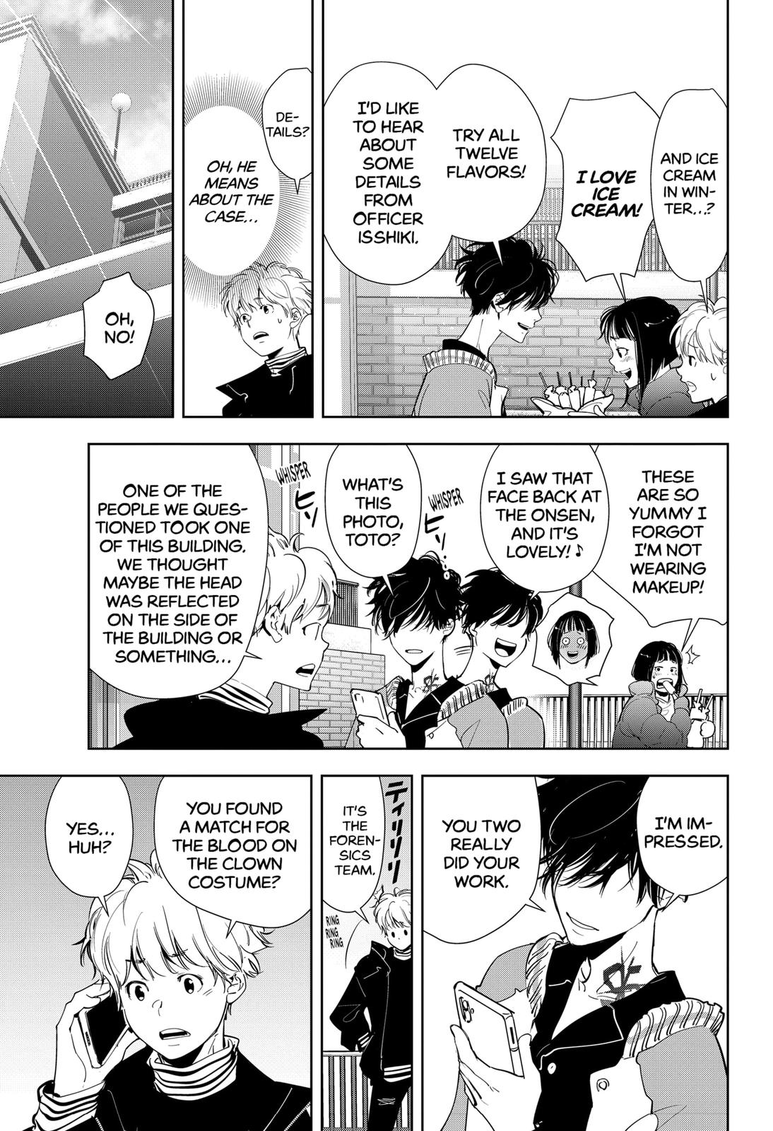 Kamonohashi Ron no Kindan Suiri chapter 50 page 3