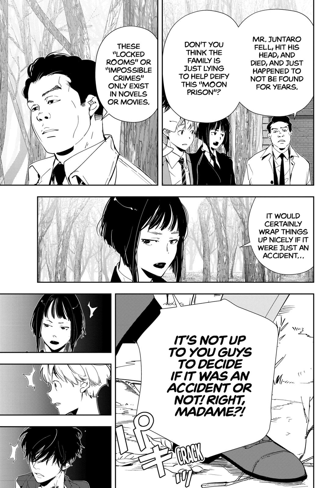 Kamonohashi Ron no Kindan Suiri chapter 51 page 15