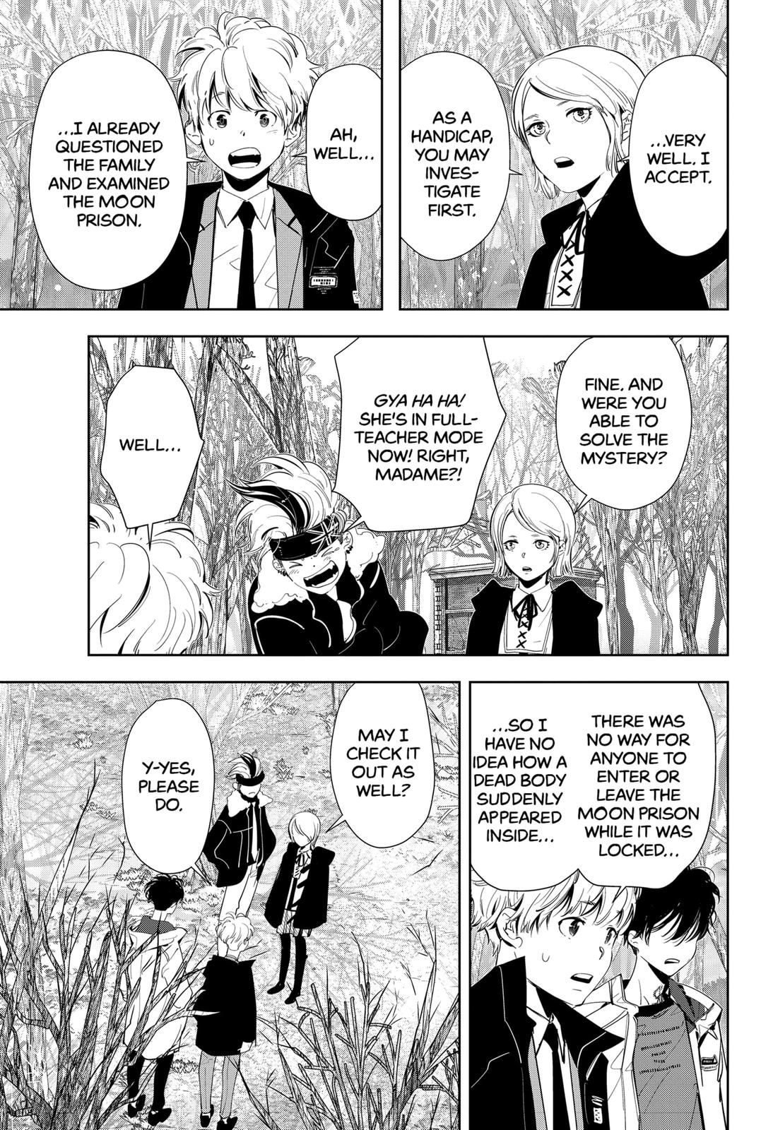 Kamonohashi Ron no Kindan Suiri chapter 52 page 11