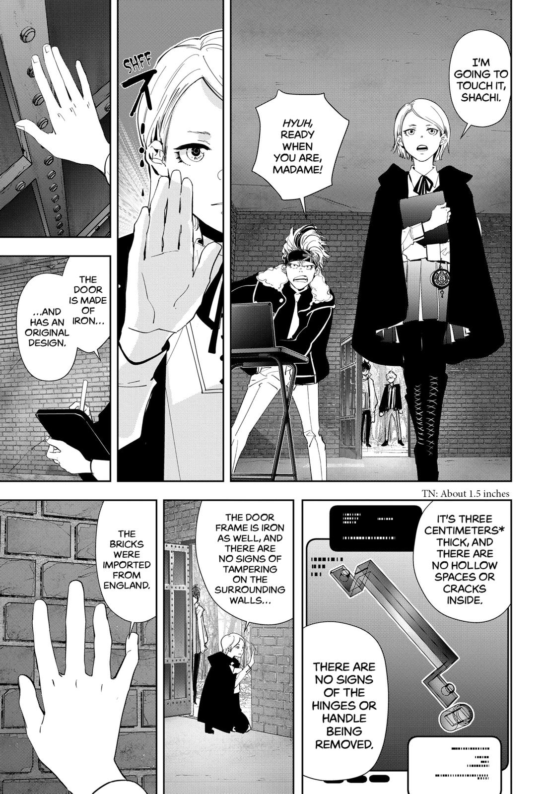 Kamonohashi Ron no Kindan Suiri chapter 52 page 13