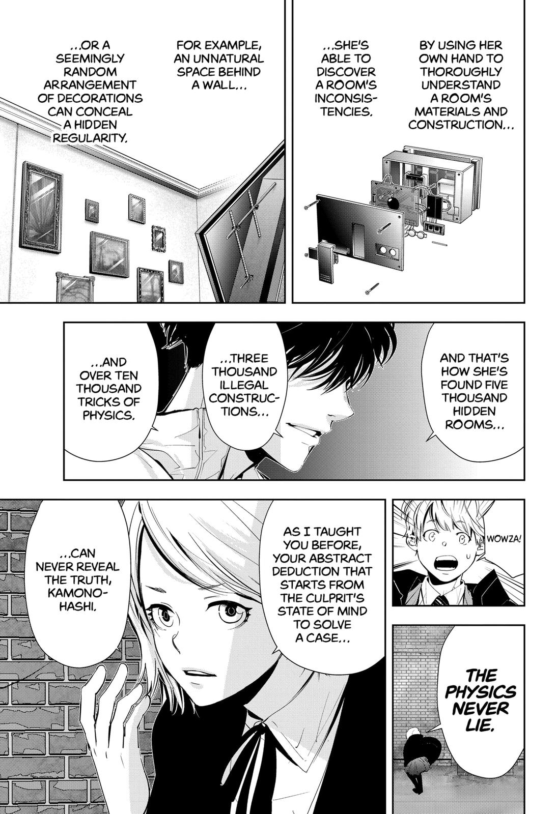 Kamonohashi Ron no Kindan Suiri chapter 52 page 15