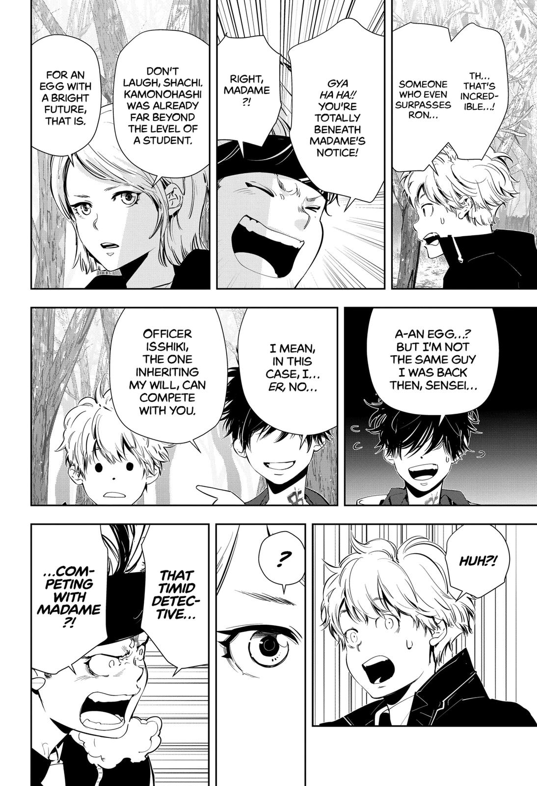 Kamonohashi Ron no Kindan Suiri chapter 52 page 8