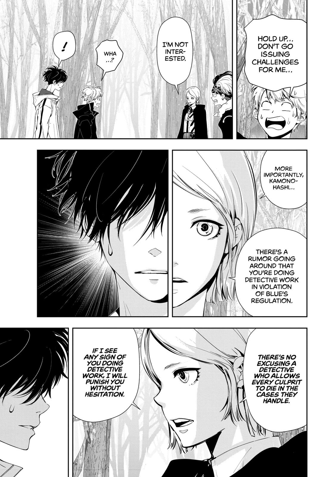 Kamonohashi Ron no Kindan Suiri chapter 52 page 9