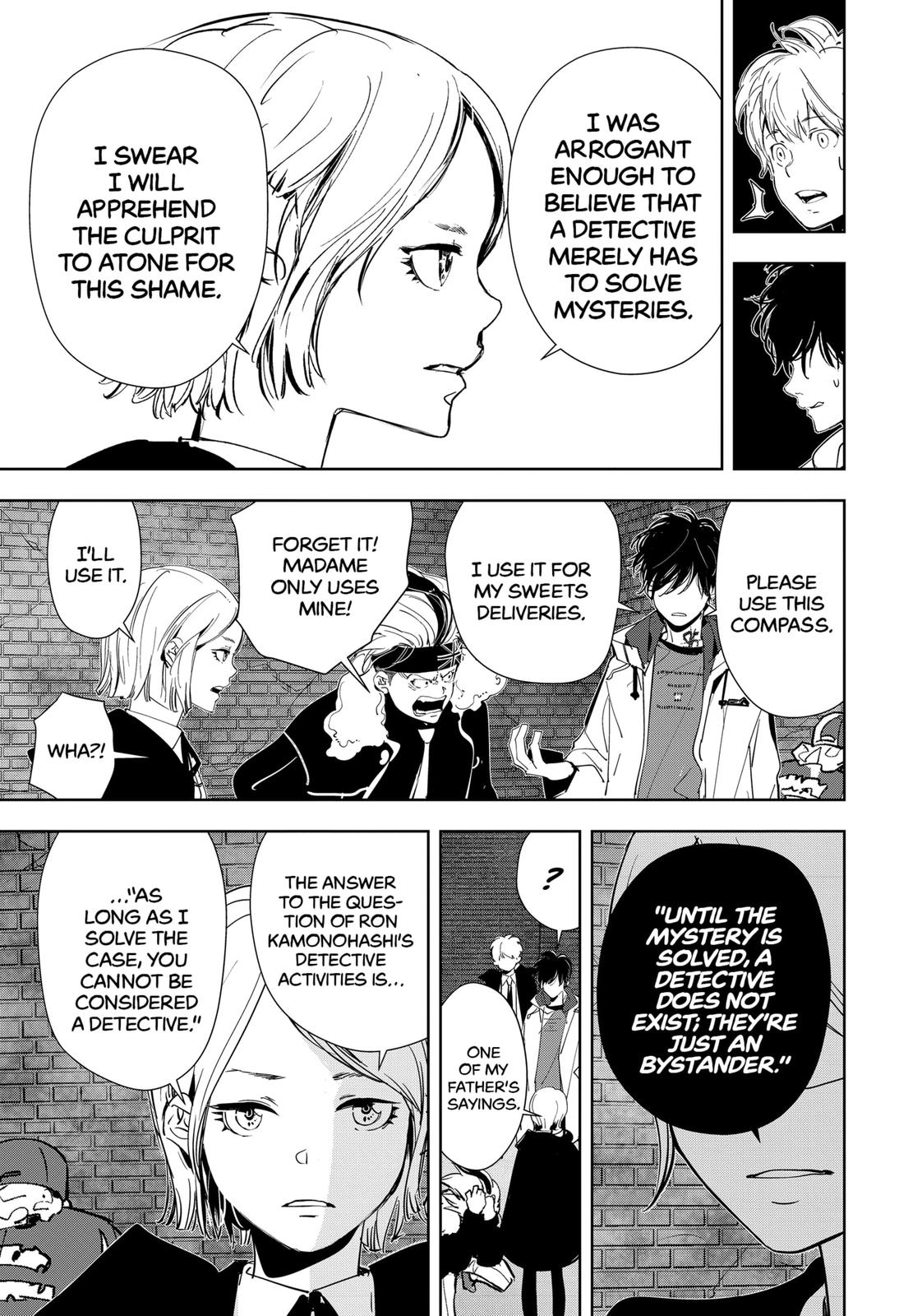 Kamonohashi Ron no Kindan Suiri chapter 54 page 17