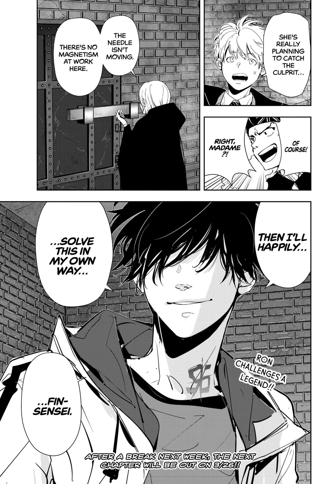 Kamonohashi Ron no Kindan Suiri chapter 54 page 19