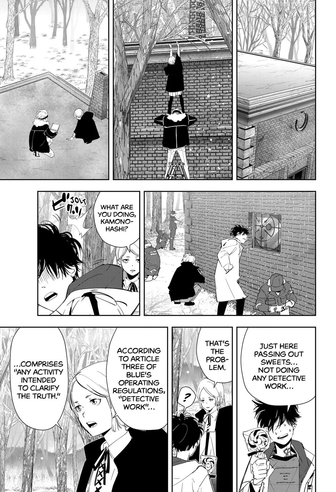 Kamonohashi Ron no Kindan Suiri chapter 54 page 7