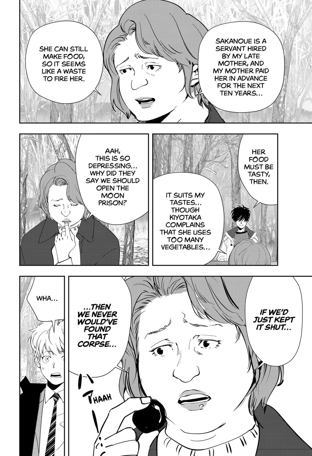 Kamonohashi Ron no Kindan Suiri chapter 55 page 12