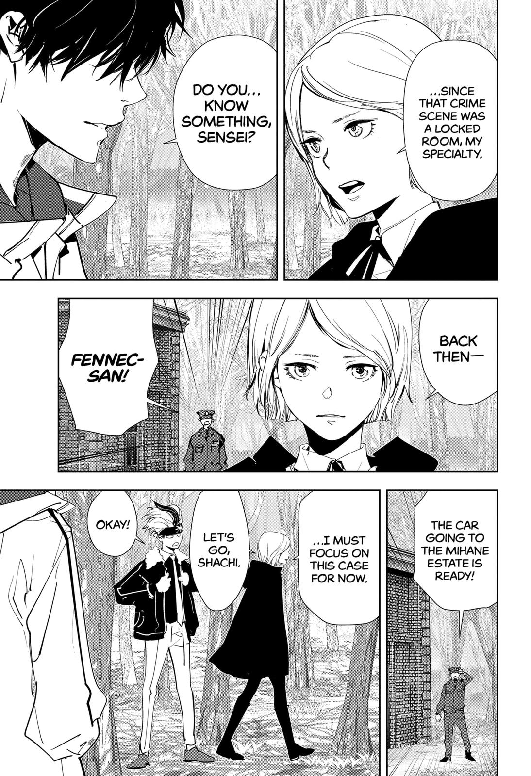 Kamonohashi Ron no Kindan Suiri chapter 55 page 9