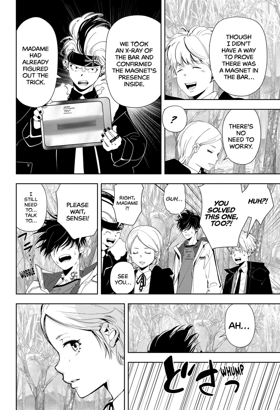 Kamonohashi Ron no Kindan Suiri chapter 56 page 14