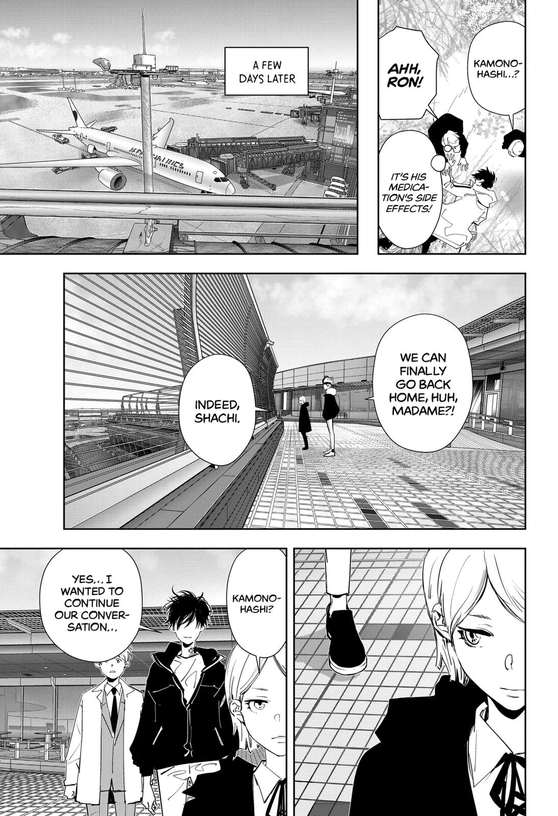 Kamonohashi Ron no Kindan Suiri chapter 56 page 15