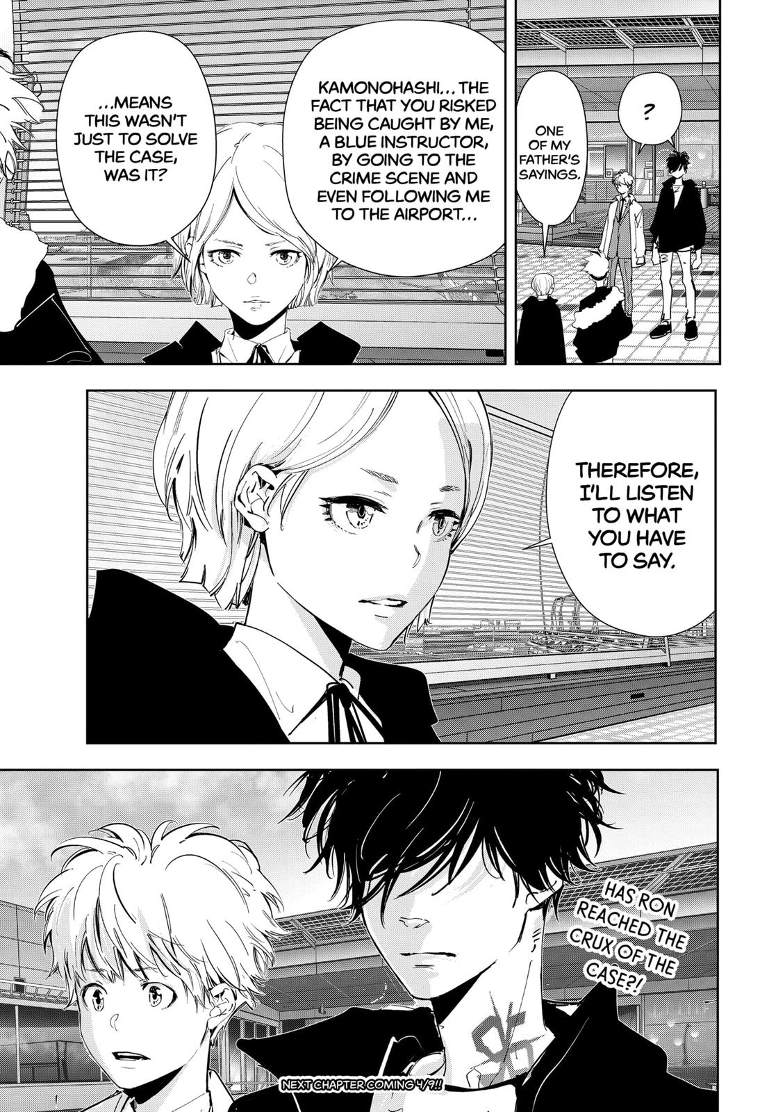 Kamonohashi Ron no Kindan Suiri chapter 56 page 21