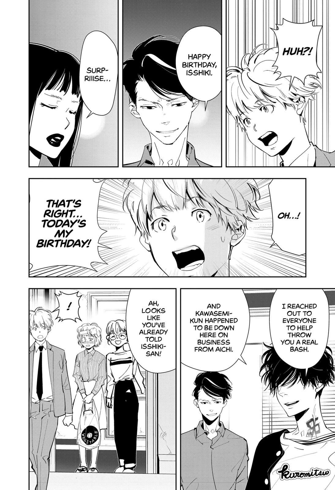 Kamonohashi Ron no Kindan Suiri chapter 58 page 10