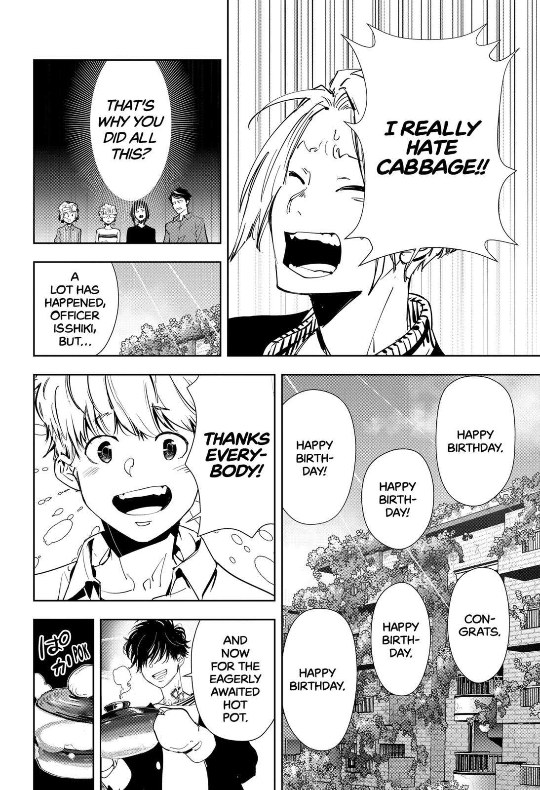 Kamonohashi Ron no Kindan Suiri chapter 59 page 18