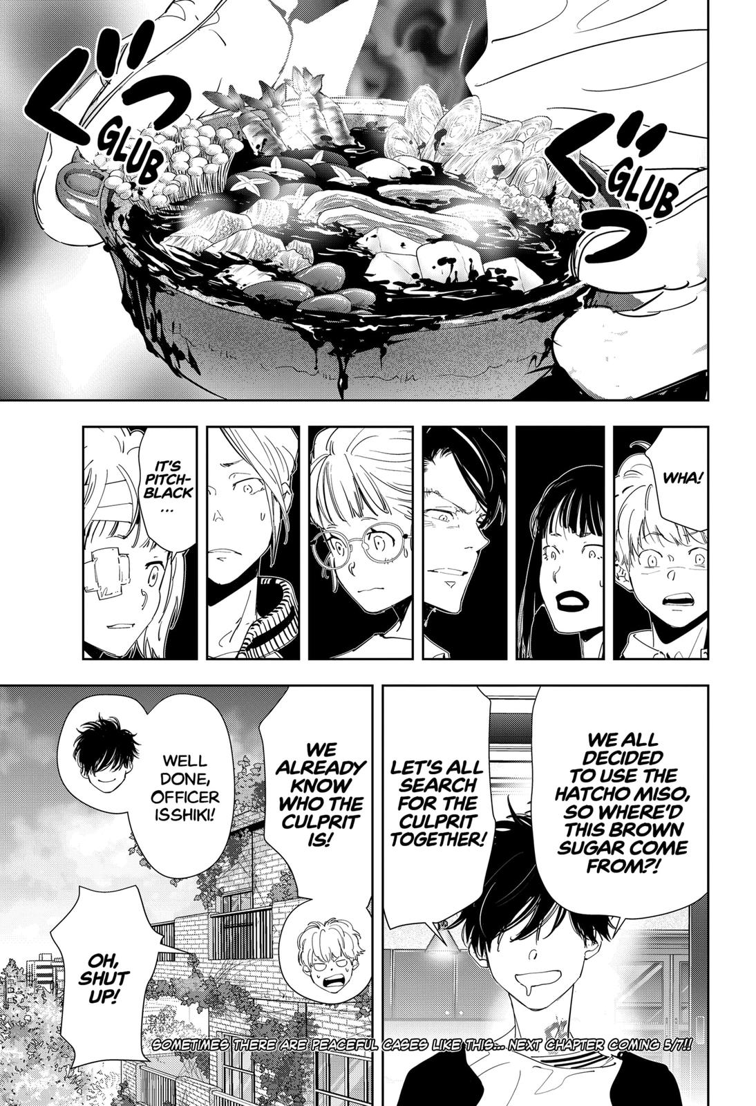 Kamonohashi Ron no Kindan Suiri chapter 59 page 19