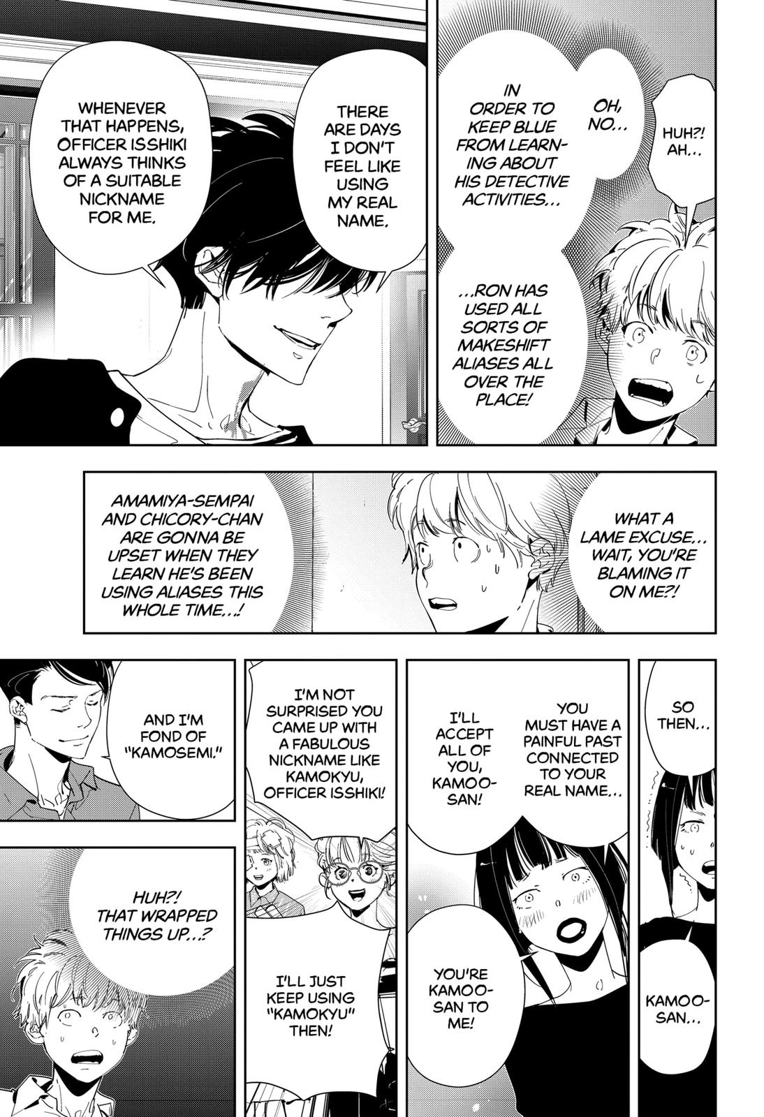 Kamonohashi Ron no Kindan Suiri chapter 59 page 3