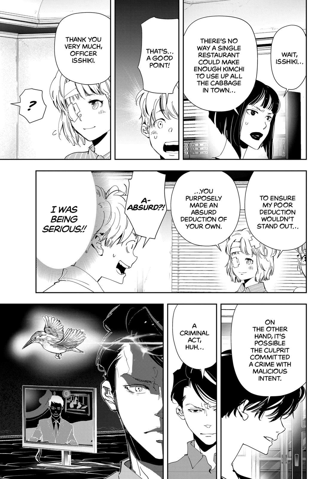 Kamonohashi Ron no Kindan Suiri chapter 59 page 7