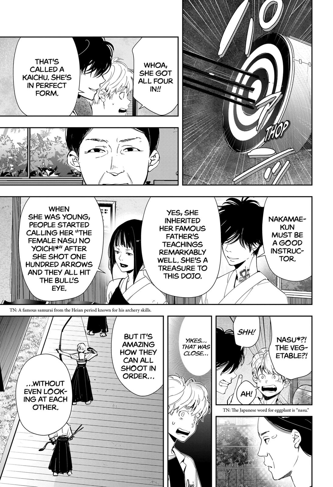 Kamonohashi Ron no Kindan Suiri chapter 60 page 9