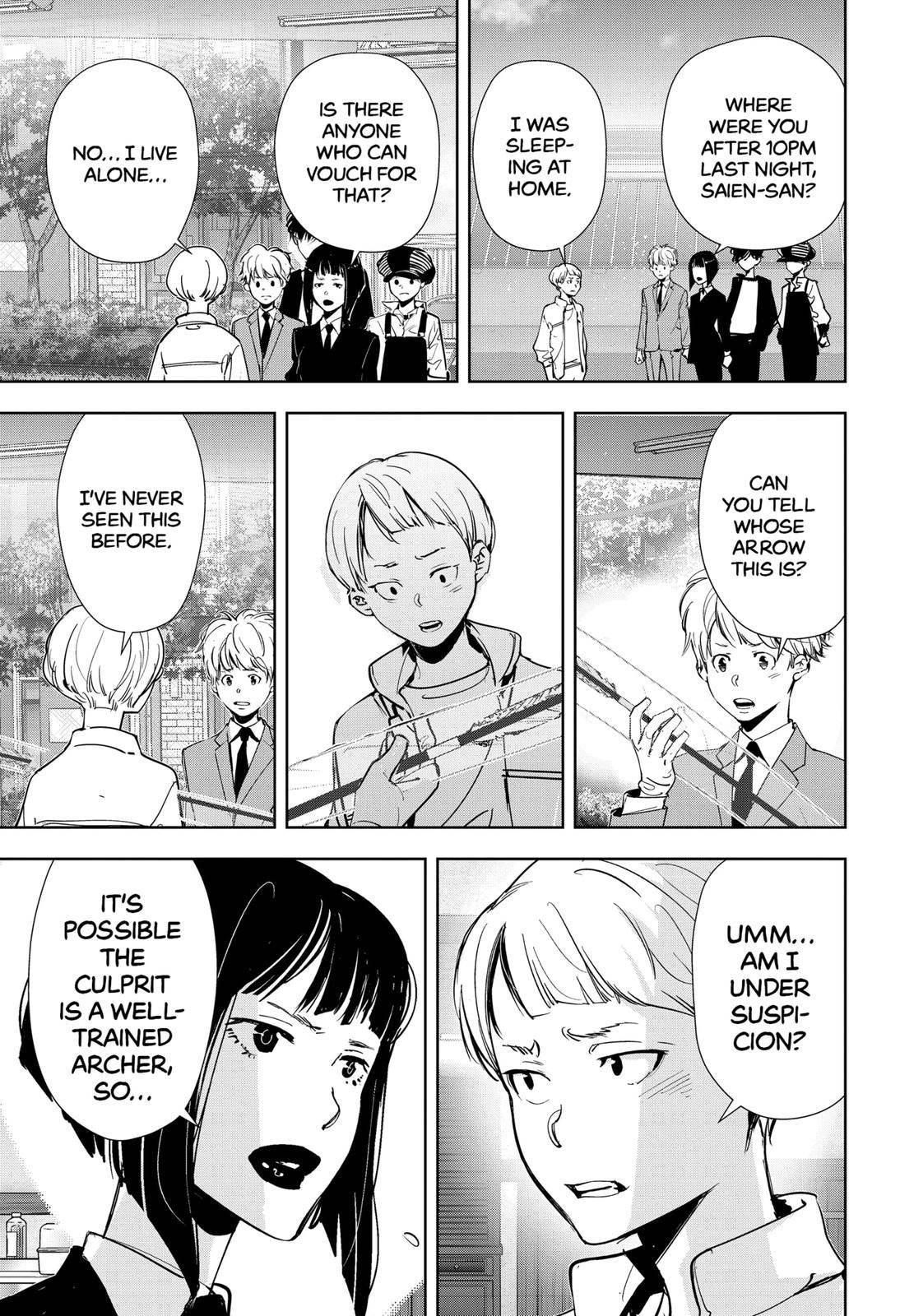 Kamonohashi Ron no Kindan Suiri chapter 61 page 11