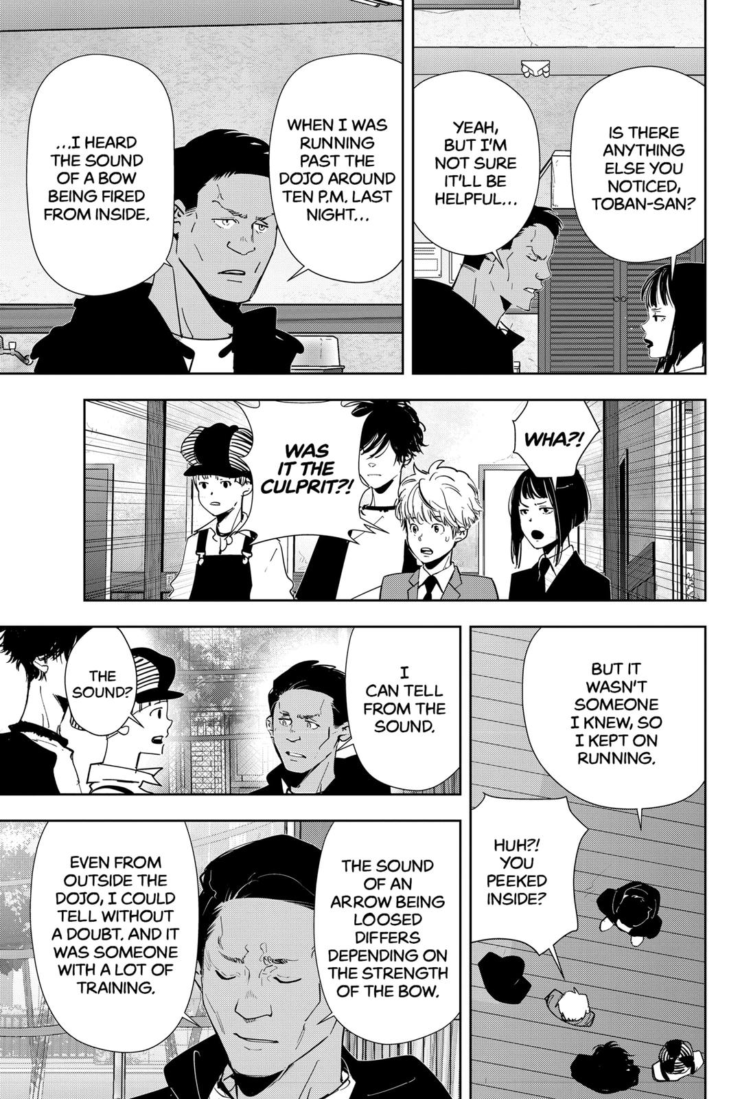 Kamonohashi Ron no Kindan Suiri chapter 61 page 13