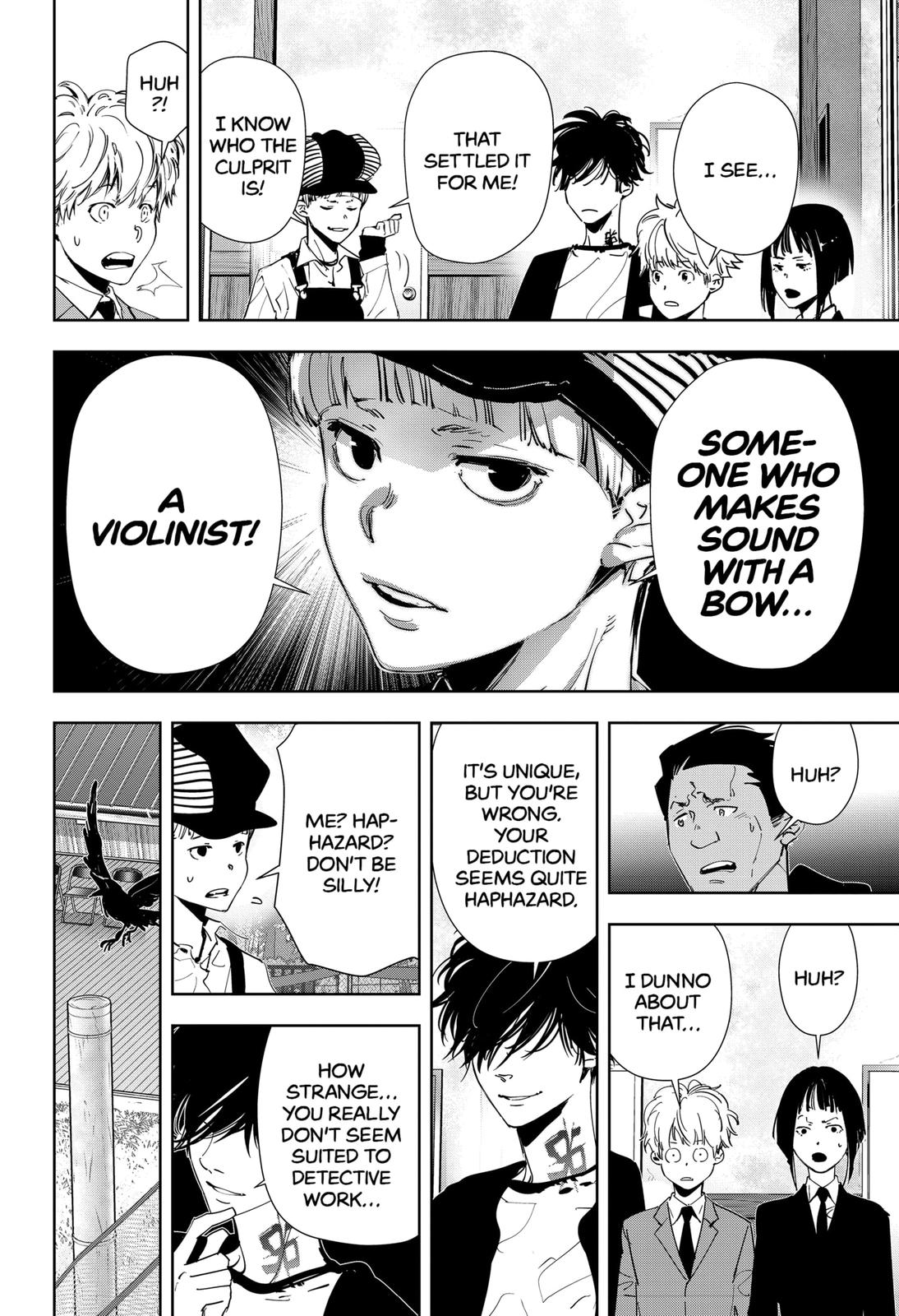 Kamonohashi Ron no Kindan Suiri chapter 61 page 14