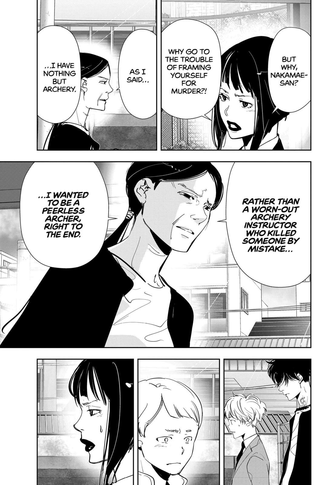 Kamonohashi Ron no Kindan Suiri chapter 62 page 17