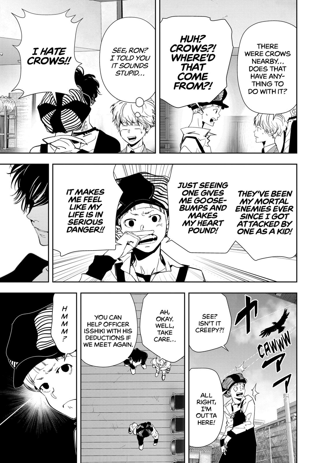 Kamonohashi Ron no Kindan Suiri chapter 62 page 19