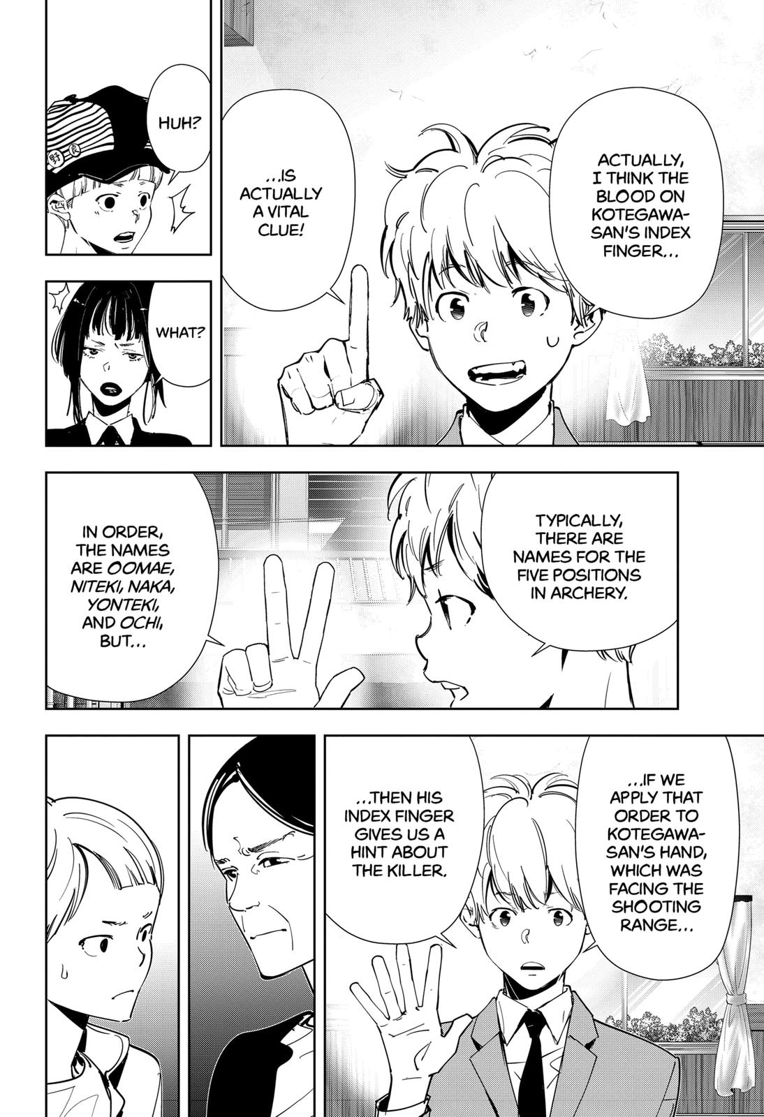 Kamonohashi Ron no Kindan Suiri chapter 62 page 4