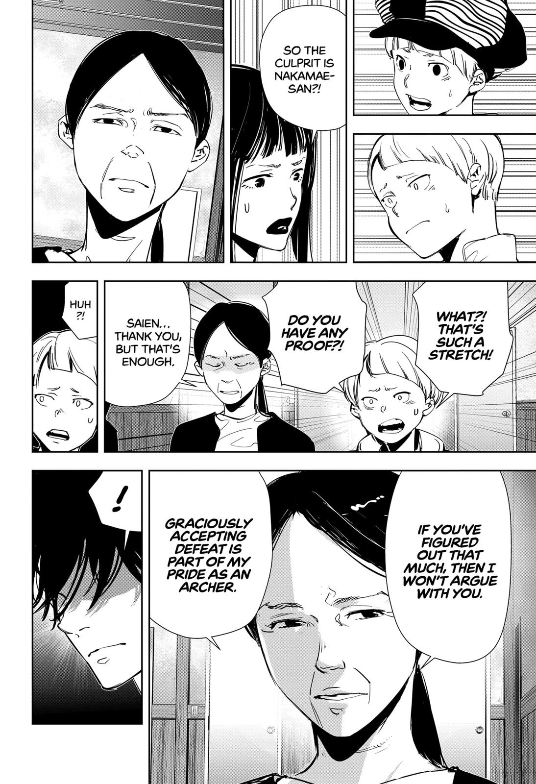 Kamonohashi Ron no Kindan Suiri chapter 62 page 6