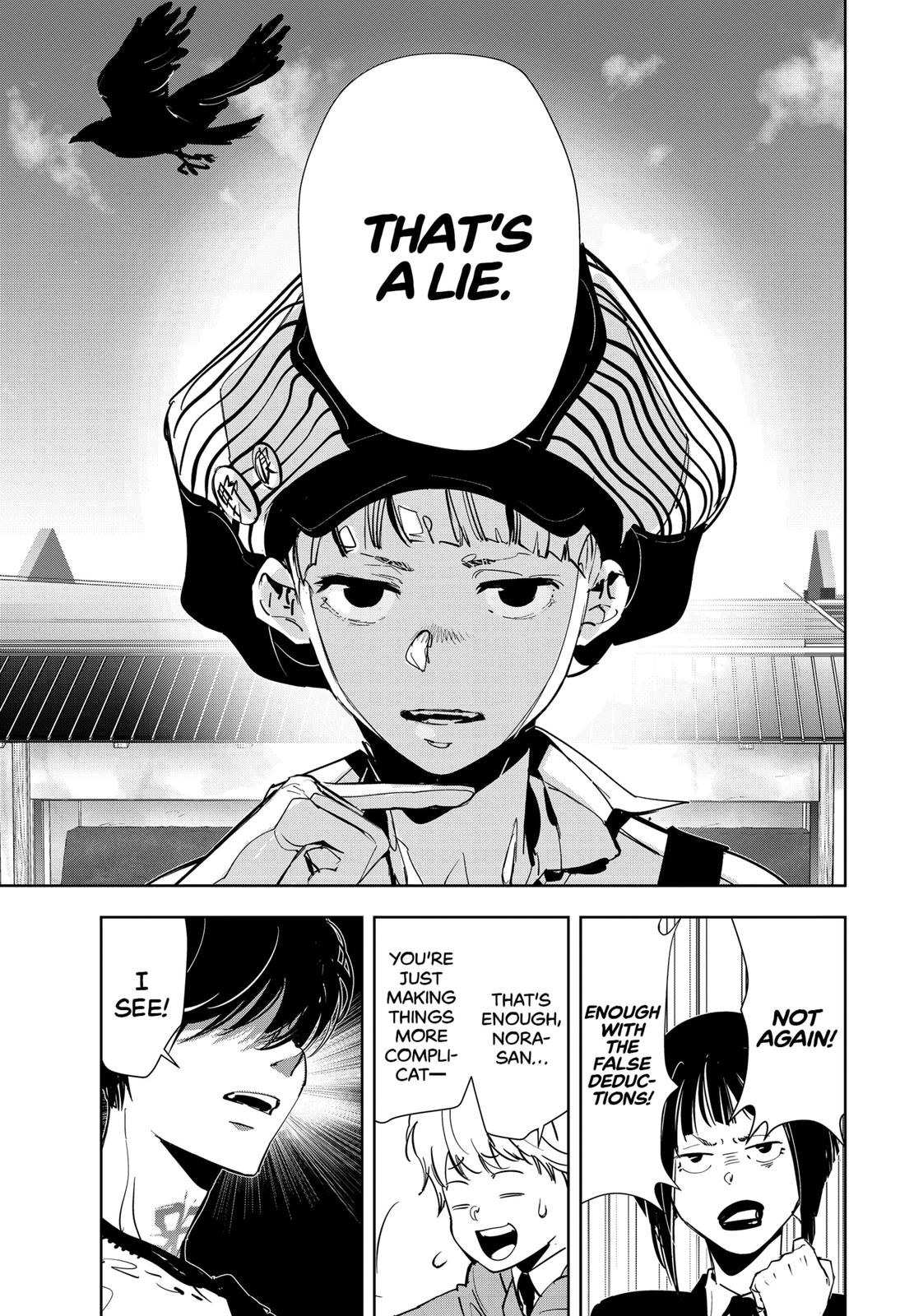 Kamonohashi Ron no Kindan Suiri chapter 62 page 9