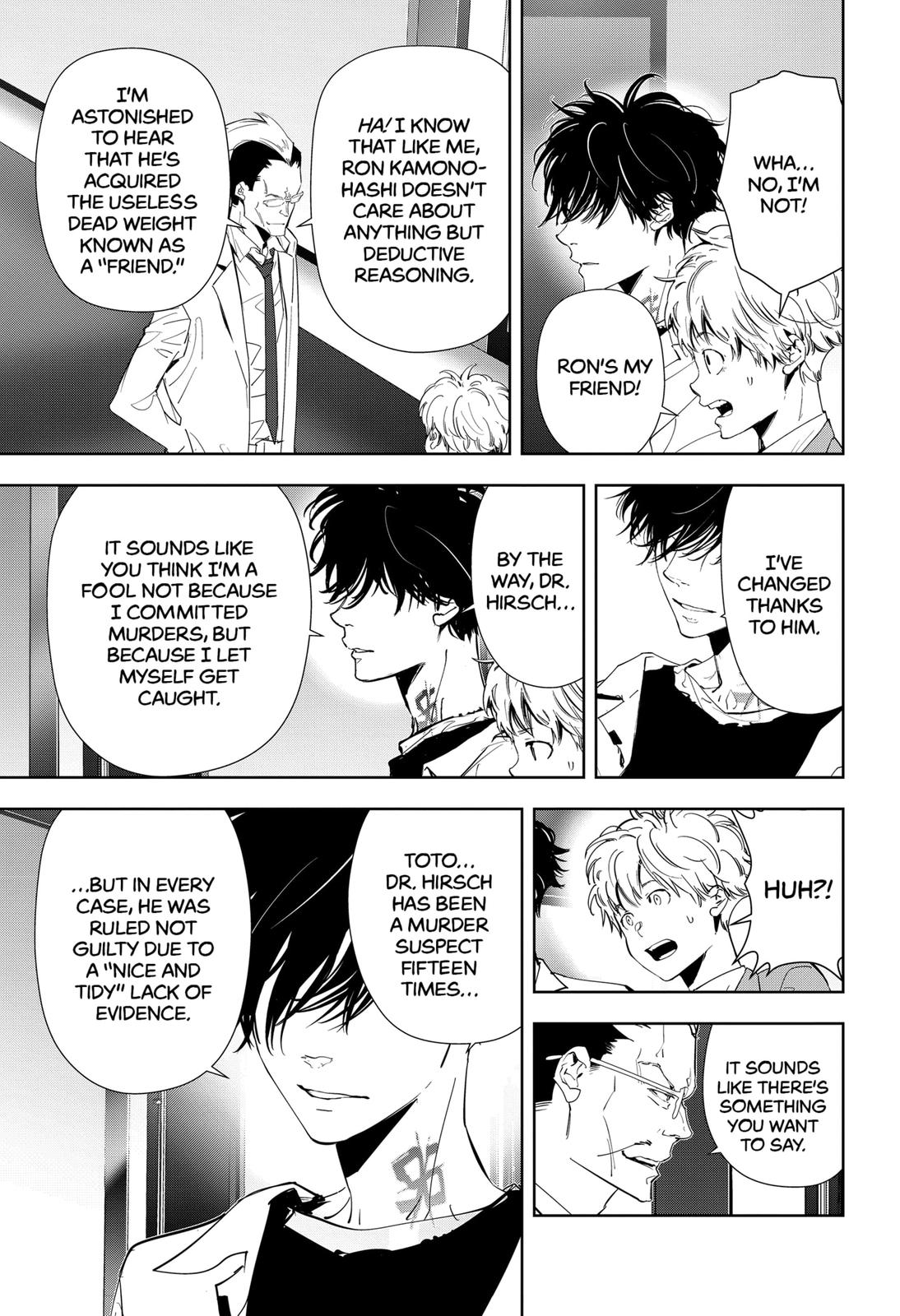 Kamonohashi Ron no Kindan Suiri chapter 63 page 13