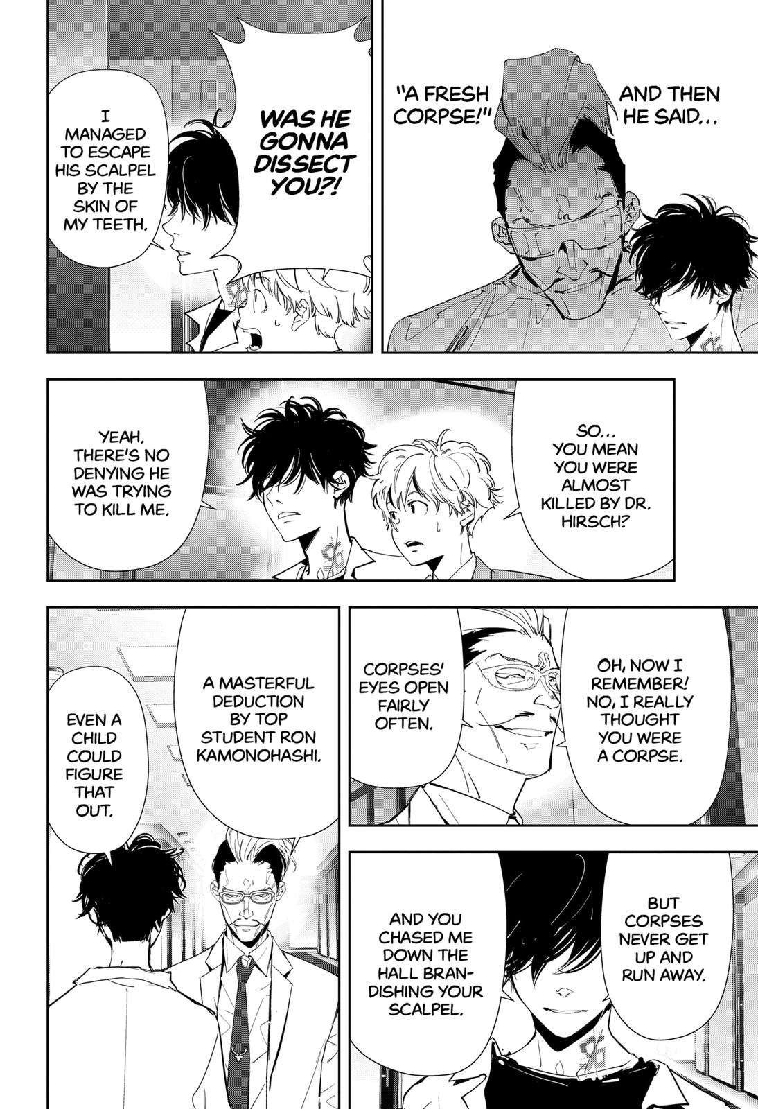 Kamonohashi Ron no Kindan Suiri chapter 63 page 16