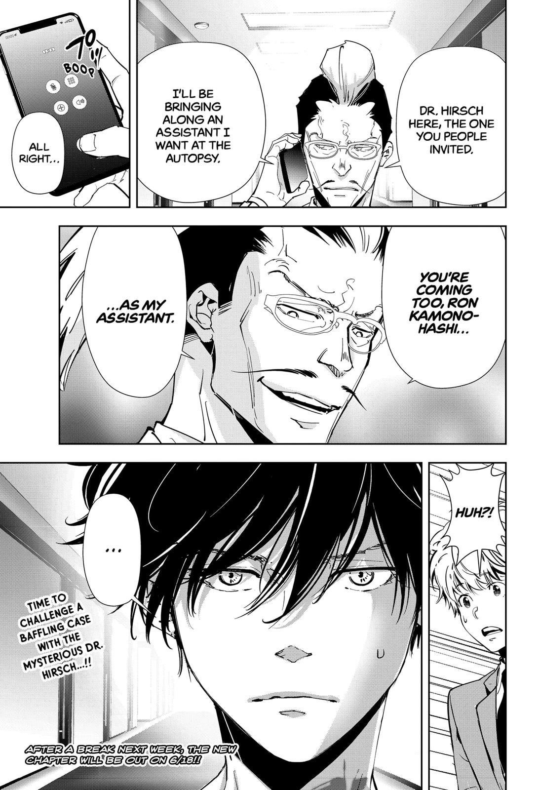 Kamonohashi Ron no Kindan Suiri chapter 63 page 19